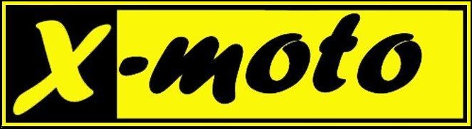 logo x-moto buono giallonero bordato